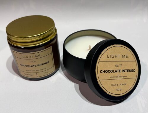Vela Aromática de Soja Chocolate Intenso| LightMe