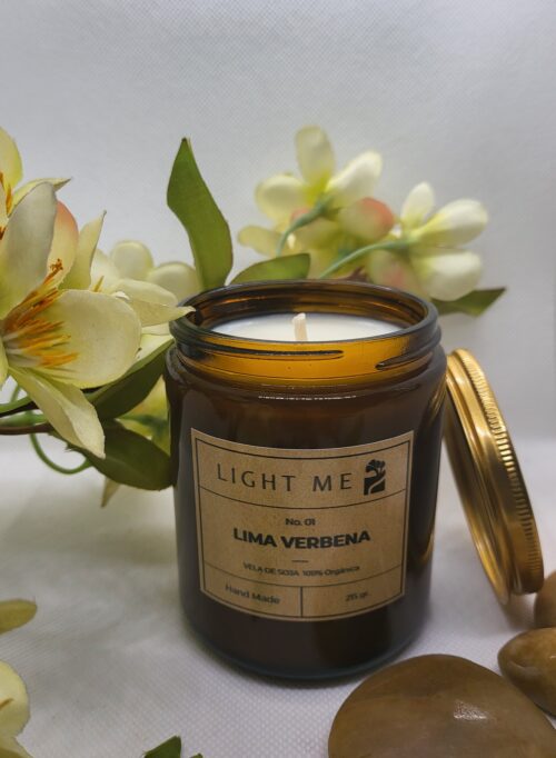 Vela Aromática de Soja Lima Verbena| LightMe