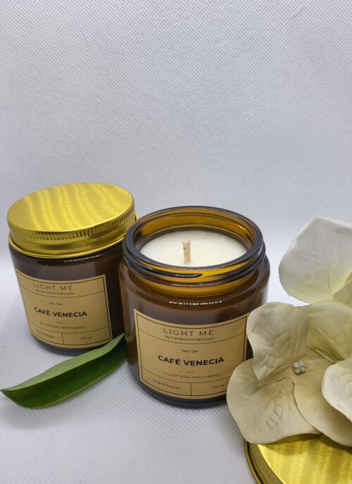 Vela Aromática de Soja Café Venecia| LightMe
